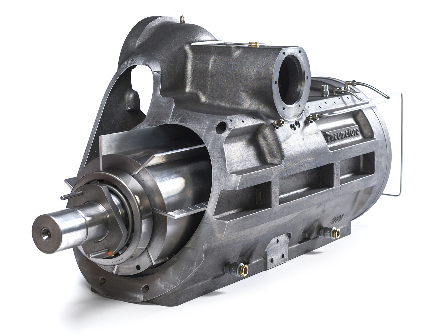 Section of Rotary Vane Air-End