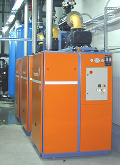 Pneumofore Centralized Vacuum System for Food Packaging running since 2002 at HKScan