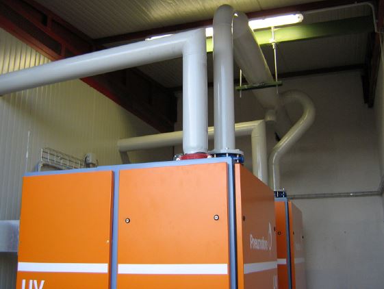 Pneumofore Centralized Vacuum System for Pasta Production - 2007