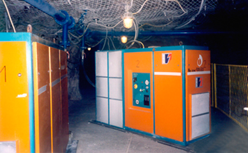 Pneumofore Compressors in Underground Mines